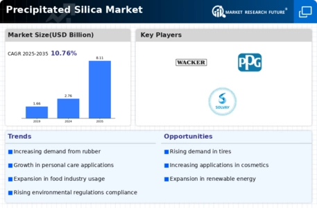 Precipitated Silica Market Infographic