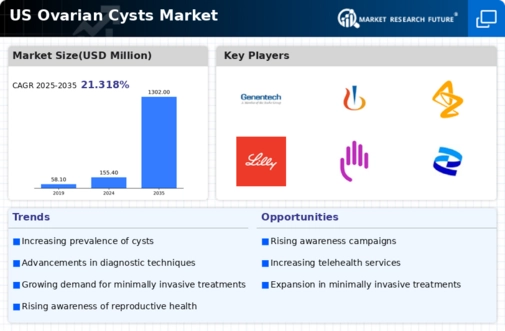 US Ovarian Cysts Market Infographic