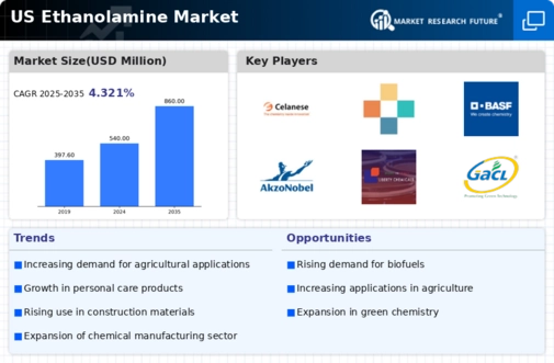 US Ethanolamine Market Infographic