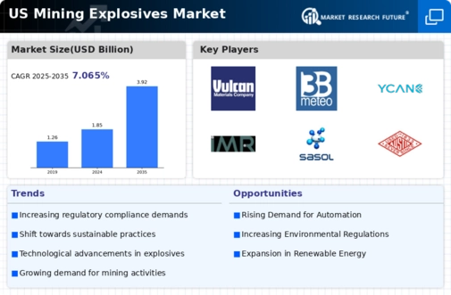 US Mining Explosives Market Infographic