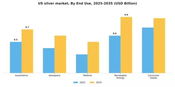 US Silver Market Segment Image 1