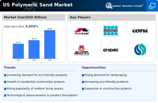 US Polymeric Sand Market Infographic