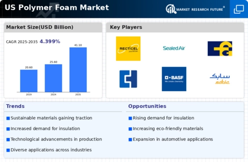 US Polymer Foam Market Infographic