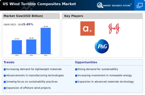 US Wind Turbine Composites Market Infographic