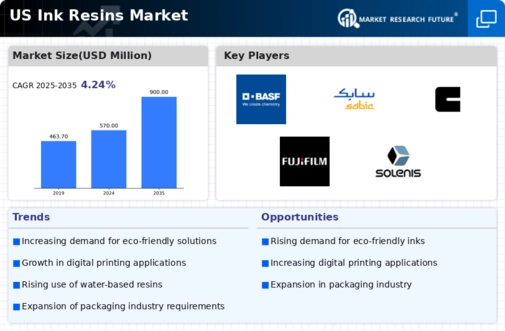 US Ink Resins Market Infographic