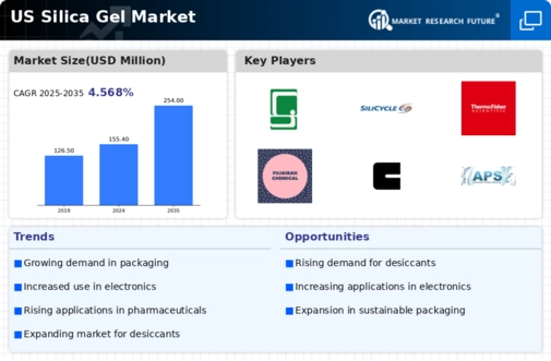 US Silica Gel Market Infographic