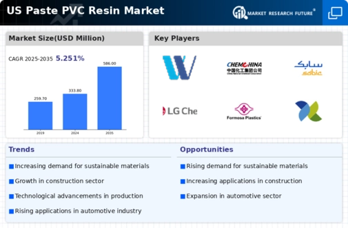 US Paste PVC Resin Market Infographic