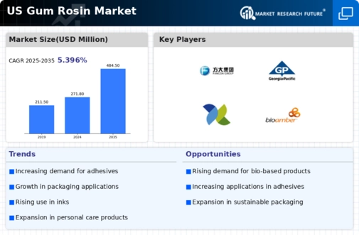 US Gum Rosin Market Infographic