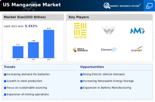 US Silico Manganese Market Infographic