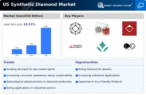 US Synthetic Diamond Market Infographic