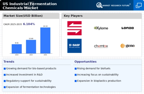 US Industrial Fermentation Chemicals Market Infographic