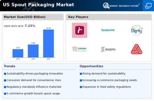 US Spout Packaging Market Infographic