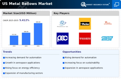 US Metal Bellows Market Infographic