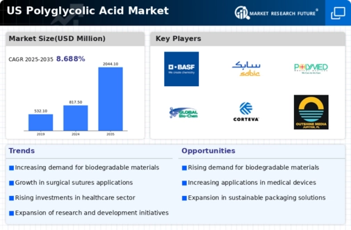 US Polyglycolic Acid Market Infographic