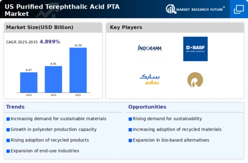 US Purified Terephthalic Acid PTA Market Infographic