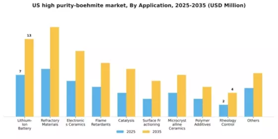 US High Purity Boehmite Market Segment Image 0