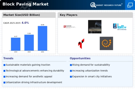 Block paving Market Infographic