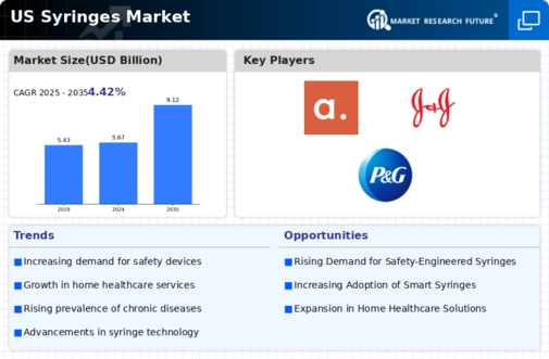 US Syringes Market
 Infographic
