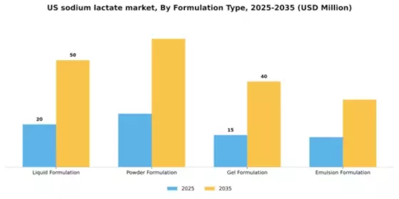 US Sodium Lactate Market
 Segment Image 3