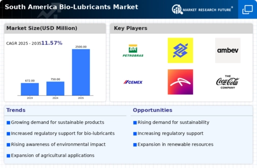 South America Bio-Lubricants Market Infographic