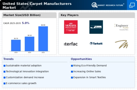 United States Carpet Manufacturers Market Infographic