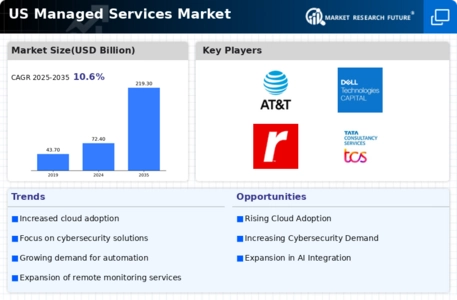 United States Managed Services Market Infographic