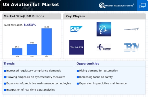 US Aviation IoT Market Infographic