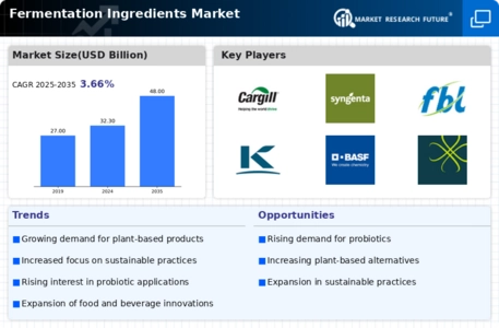 Fermentation Ingredients Market Infographic