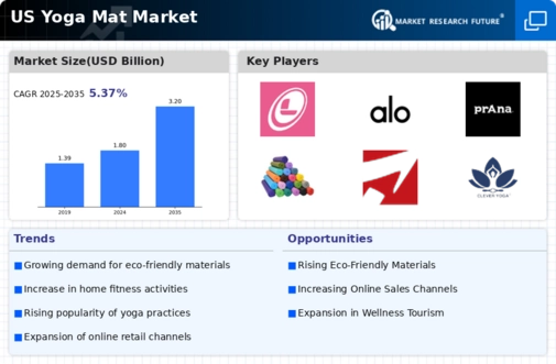 US Yoga Mat Market Infographic
