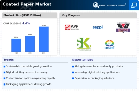 Coated Paper Market Infographic