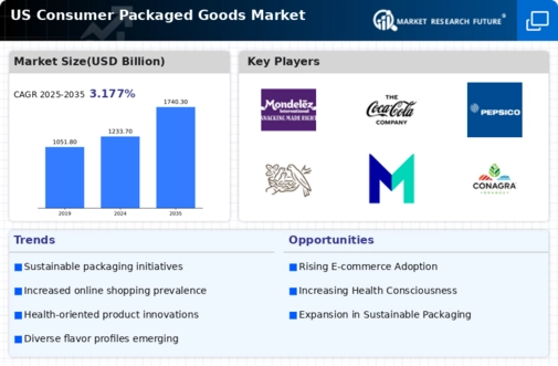 US Consumer Packaged Goods Market Infographic