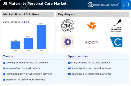 US Maternity & Personal Care Market Infographic