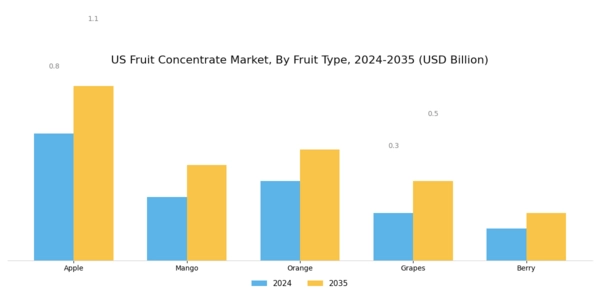 US Fruit Concentrate Market Segment Image 1