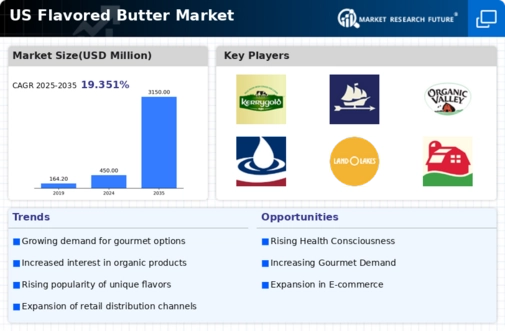 US Flavoured Butter Market Infographic