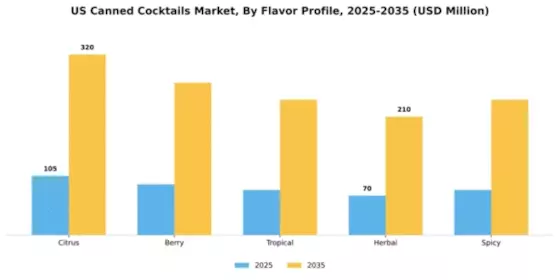 US Canned Cocktails Market Segment Image 1