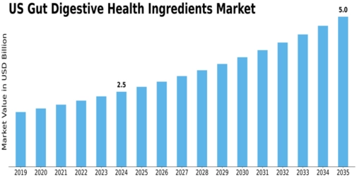 US Gut Digestive Health Ingredients Market Size