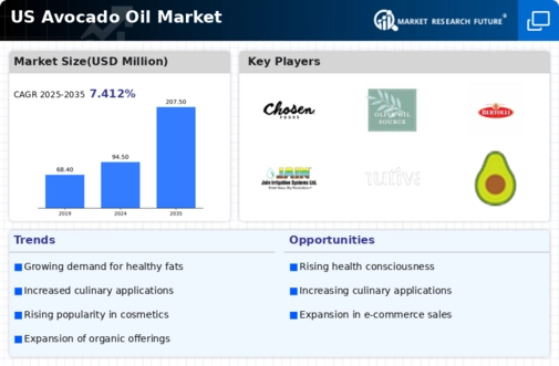 US Avocado Oil Market Infographic