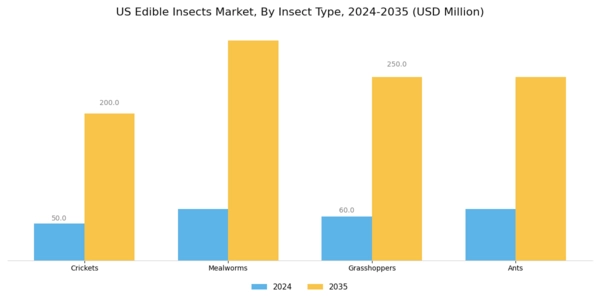 US Edible Insects Market Segment Image 1