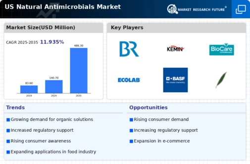 US Natural Antimicrobials Market Infographic