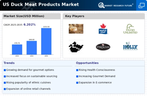 US Duck Meat Products Market  Infographic