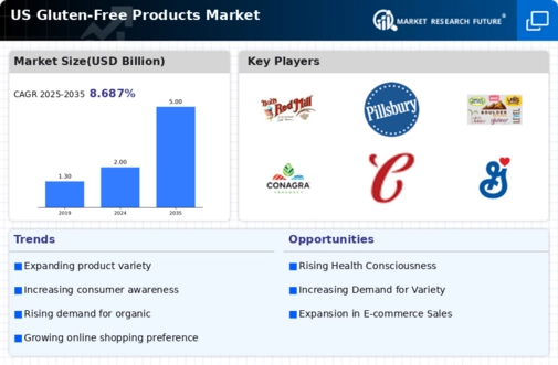 US Gluten Free Products Market Infographic