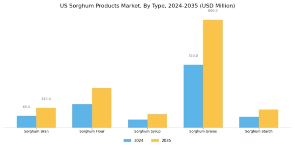US Sorghum Products Market Segment Image 1