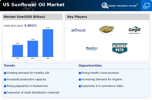 US Sunflower Oil Market Infographic