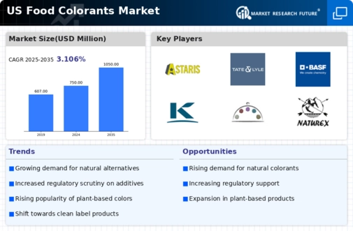 US Food Colorants Market Infographic