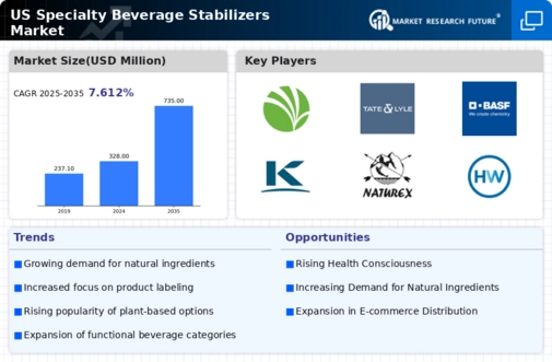 US Specialty Beverage Stabilizers Market Infographic