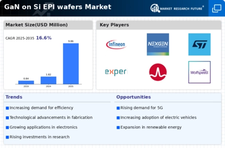 GaN on Si EPI wafers Market Infographic