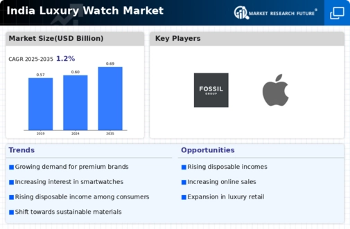 India Luxury Watch Market Infographic