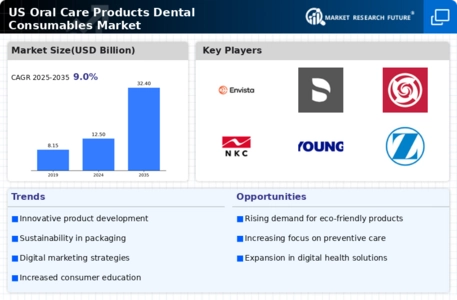 United States Oral Care Products Dental Consumables Market 
 Infographic