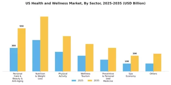 US Health and Wellness Market Segment Image 0
