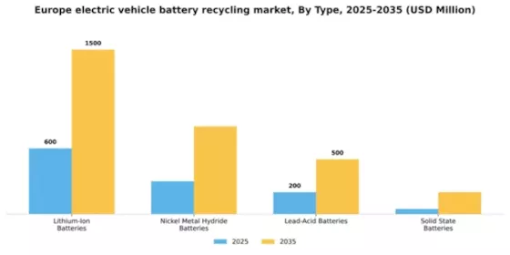Europe Electric Vehicle Battery Recycling Market Segment Image 3